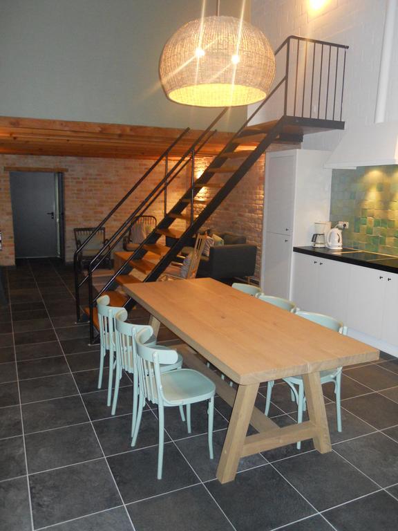 Villa Tannine et Cuisine à Jabbeke  Chambre photo